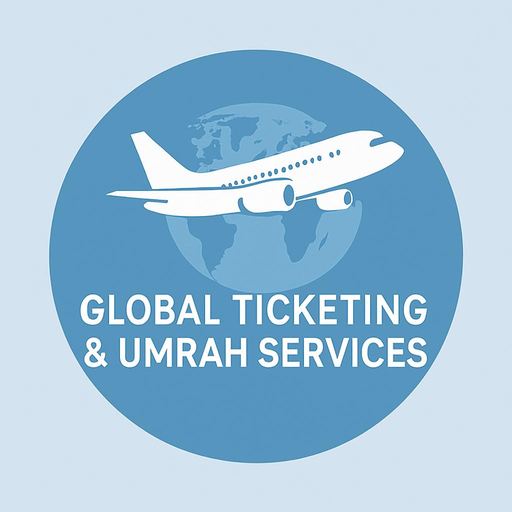 Global Ticketing & Umrah Service Logo